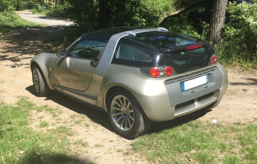 Smart roadster electric conversion blockhor